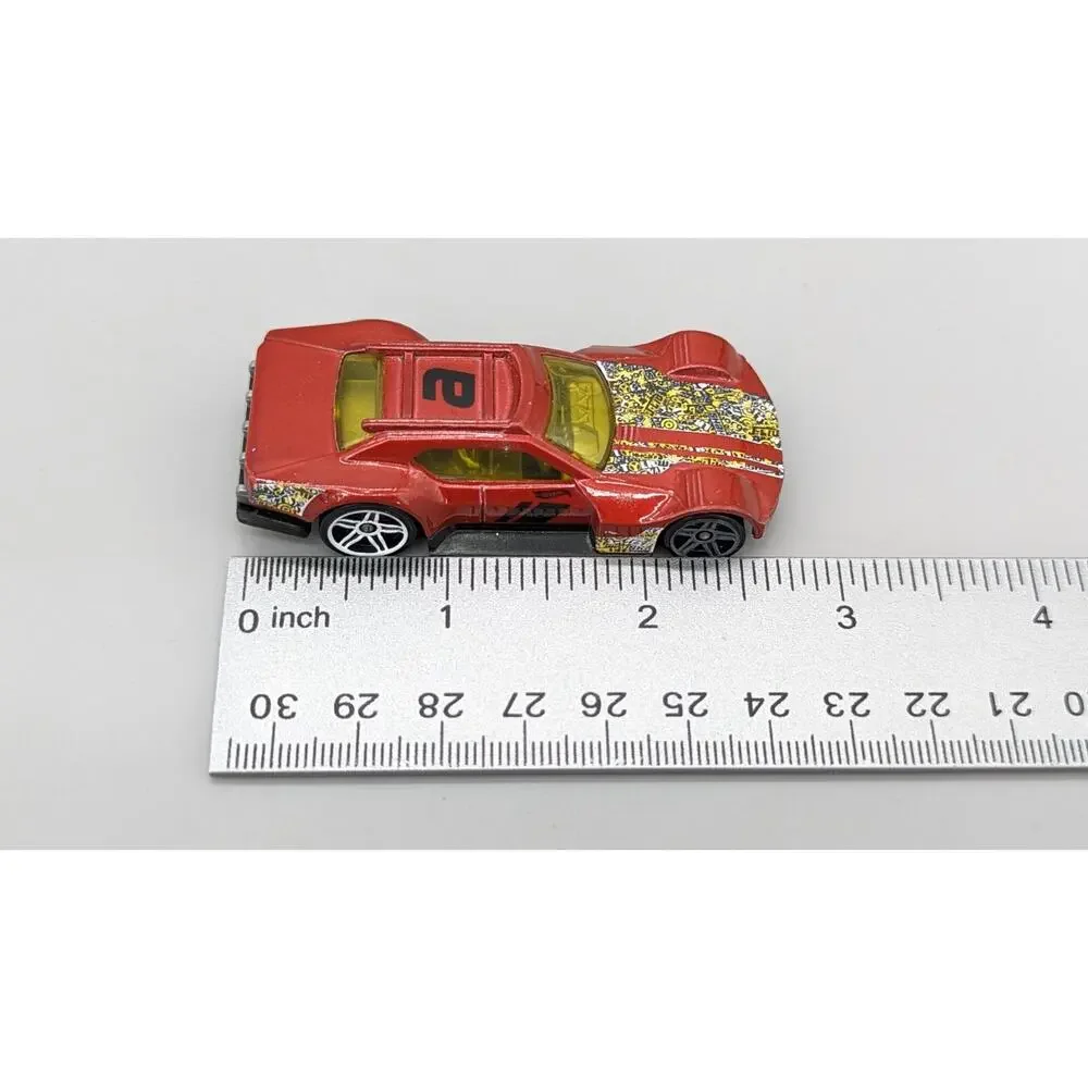 Mattel 2014 Hot Wheels Driftsta Art Cars Series Red Yellow Windows 1/64
